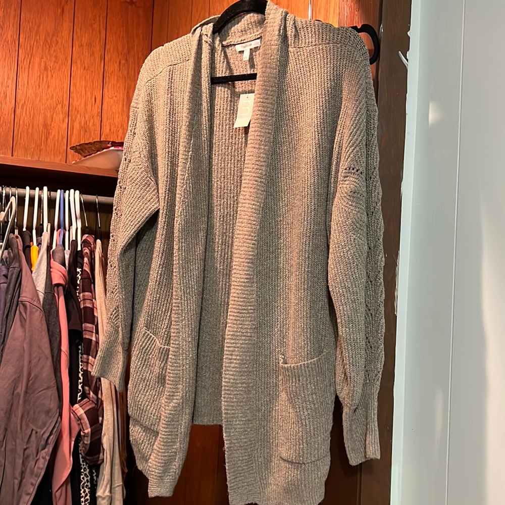 Soft brown sweater